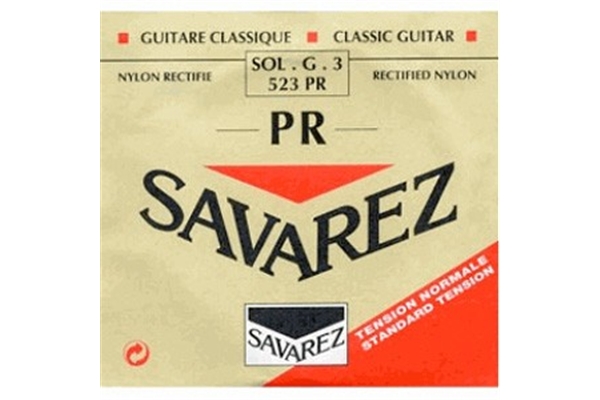 SAVAREZ 523PR CORDA SINGOLA SOL-G-3 CHITARRA CLASSICA
