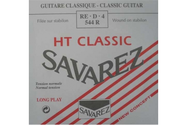 SAVAREZ 544R CORDA SINGOLA RE-D-4 CHITARRA CLASSICA