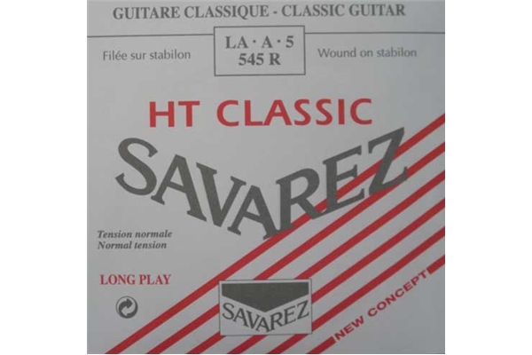 SAVAREZ 545R CORDA SINGOLA LA-A-5 CHITARRA CLASSICA
