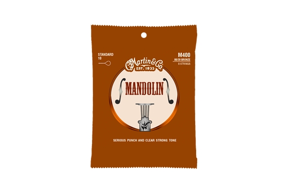 Martin & Co. M400 Mandolin Strings Standard 80/20 Bronze