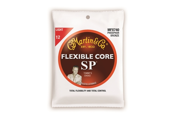 Martin & Co. MFX740 SP Flexible Core Light Phosphor Bronze 12-54