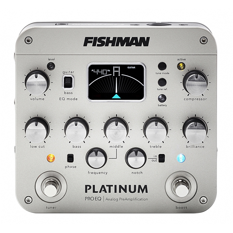 Fishman Platinum Pro EQ/DI Analog Preamp (PRO-PLT-201)
