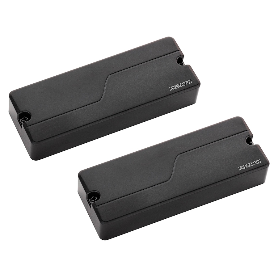 FISHMAN FLUENCE TOSIN ABASI BLACK PLASTIC SET/2 8 CORDE (PRF-MS8-TA2)
