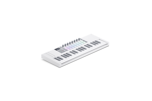 NOVATION LAUNCHKEY MINI 37 MK4 WHITE