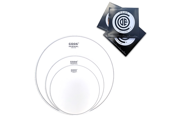 CODE HEADS DRUM SIGNAL PACK DI PELLI SABBIATE - SIGCT101216