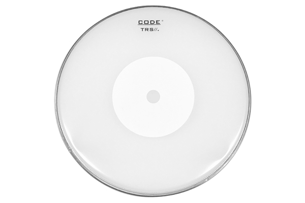 CODE HEADS DRUM TRS PELLE SMOOTH WHITE 14