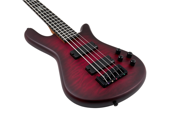 SPECTOR NS PULSE II 5 BLACK CHERRY MATTE