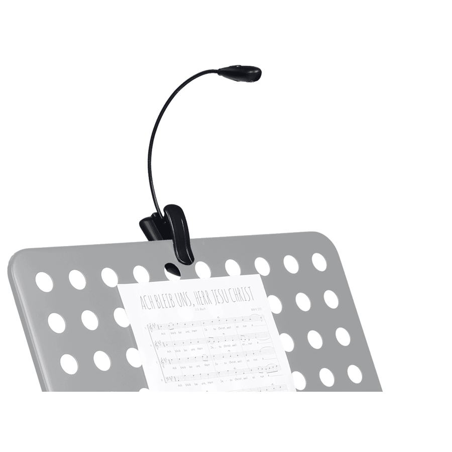 RTX LP1L LAMPADA A CLIP FLESSIBILE PER LEGGIO (2 LED)