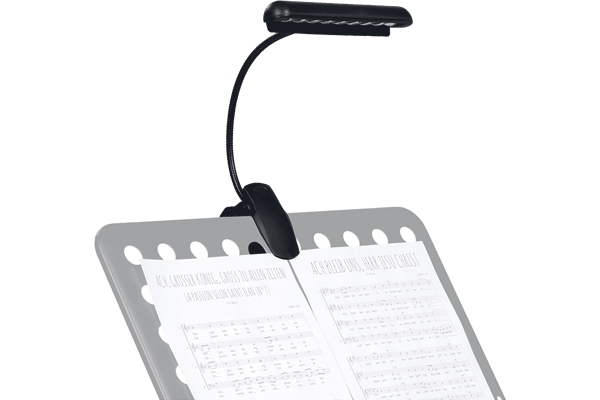 RTX LPL LAMPADA A CLIP FLESSIBILE PER LEGGIO (9 LED)