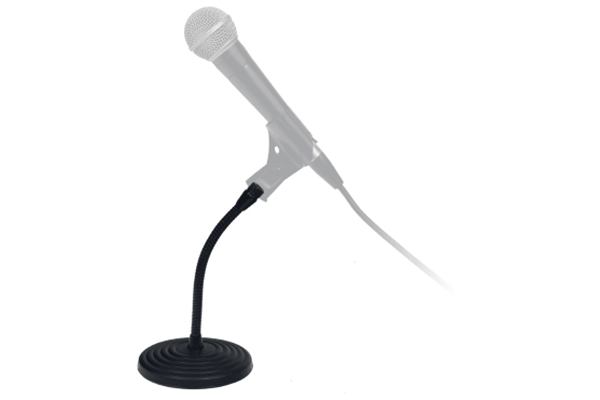 RTX MTFX ASTA MICROFONICA DRITTA BASE ROTONDA TESTA FLESSIBILE