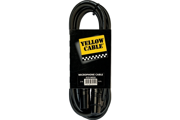 YELLOW M03X CAVO MICROFONICO XLR 3 M