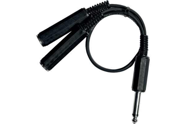 YELLOW B2F CAVO Y 2X MONO FEMMINA/1X JACK MONO