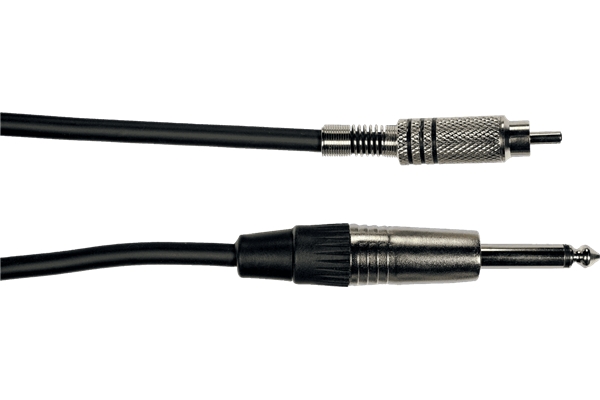 YELLOW K01-3 CAVO SEGNALE RCA MASCHIO/JACK MONO 3 M