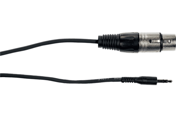 YELLOW K12-3 CAVO SEGNALE XLR FEMMINA/MINI JACK TRS 3 M
