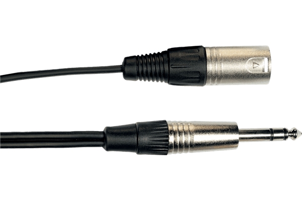 YELLOW K14-3 CAVO SEGNALE XLR MASCHIO/JACK TRS 3 M