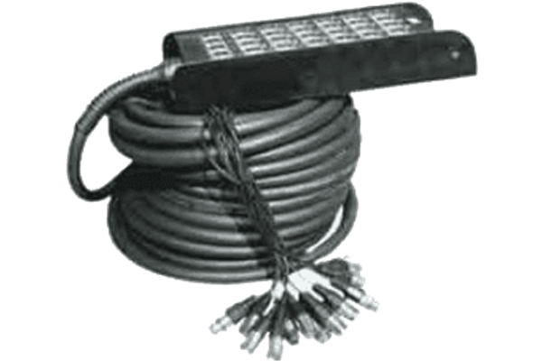 YELLOW H106-30 CIABATTA AUDIO 24X XLR IN / 4X XLR OUT 30 M