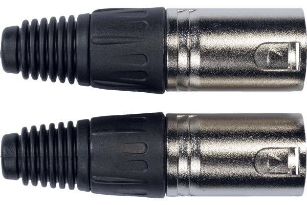 YELLOW XLR01 CONNETTORI XLR MASCHIO 2 PCS