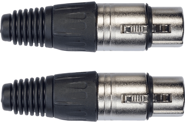 YELLOW XLR02 CONNETTORI XLR FEMMINA 2 PCS