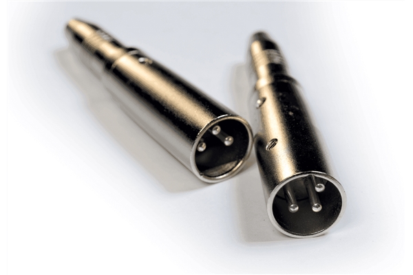 YELLOW AD24 ADATTATORE JACK TRS FEMMINA/XLR MASCHIO 2 PCS