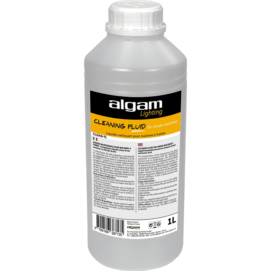 ALGAM CLEAN-250ML LIQUIDO PULIZIA MACCHINA DEL FUMO 250ML