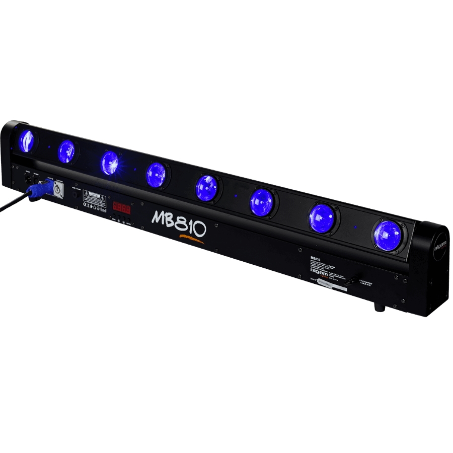 ALGAM MB 810 BARRA 8 LEDS MOTORIZZATA RGBW