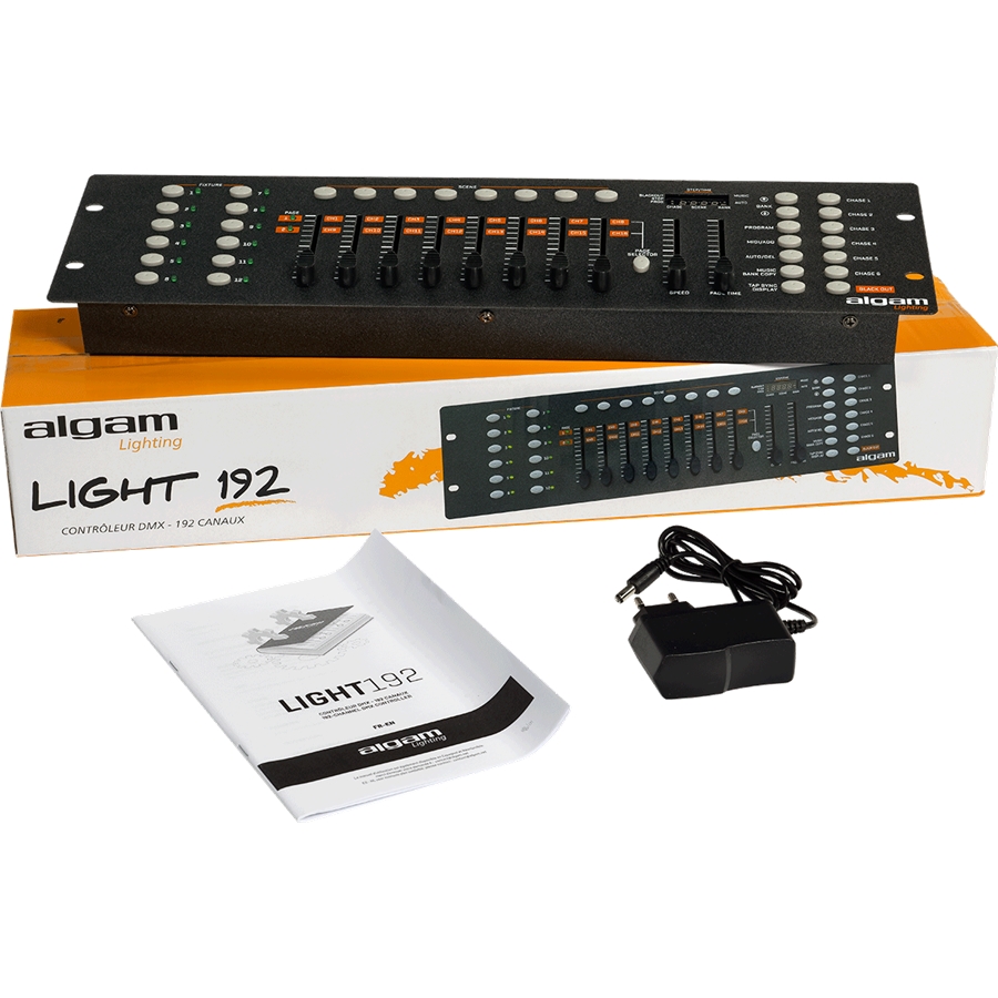 ALGAM LIGHT 192 CONSOLE DMX 192 CANALI