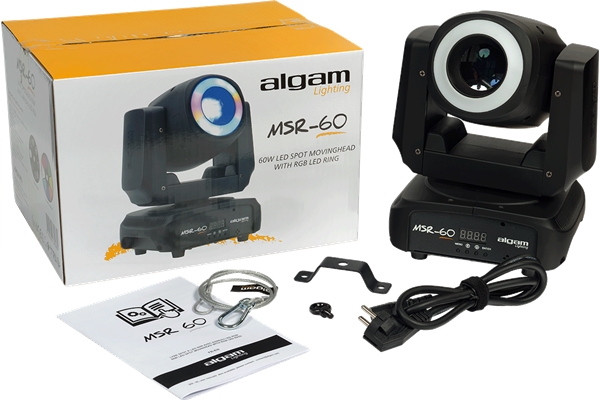 ALGAM MSR60 SPOT LED 60W + RING LED RGB