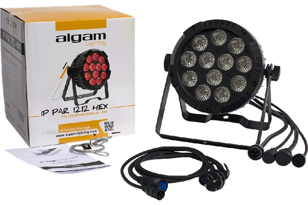 ALGAM IP-PAR-1212-HEX IP PAR LED 12X12W IP65
