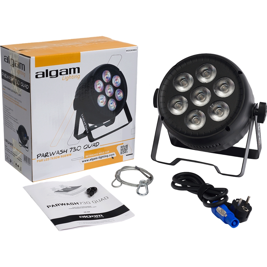 ALGAM PARWASH730-QUAD LED 7X30W RGBWW