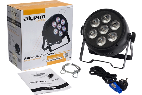ALGAM PARWASH730-QUAD LED 7X30W RGBWW