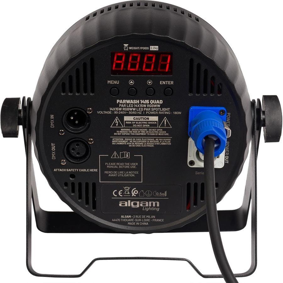 ALGAM PARWASH1415-QUAD LED 14X15W RGBWW