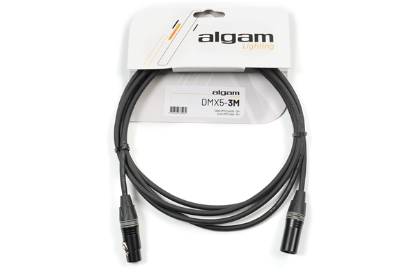 ALGAM DMX5-3M CAVO DMX 5 POLI 3 MT