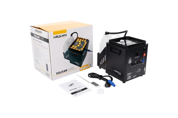 ALGAM VULKAN CUBE MACCHINA DEL FUMO VERTICALE 1500W