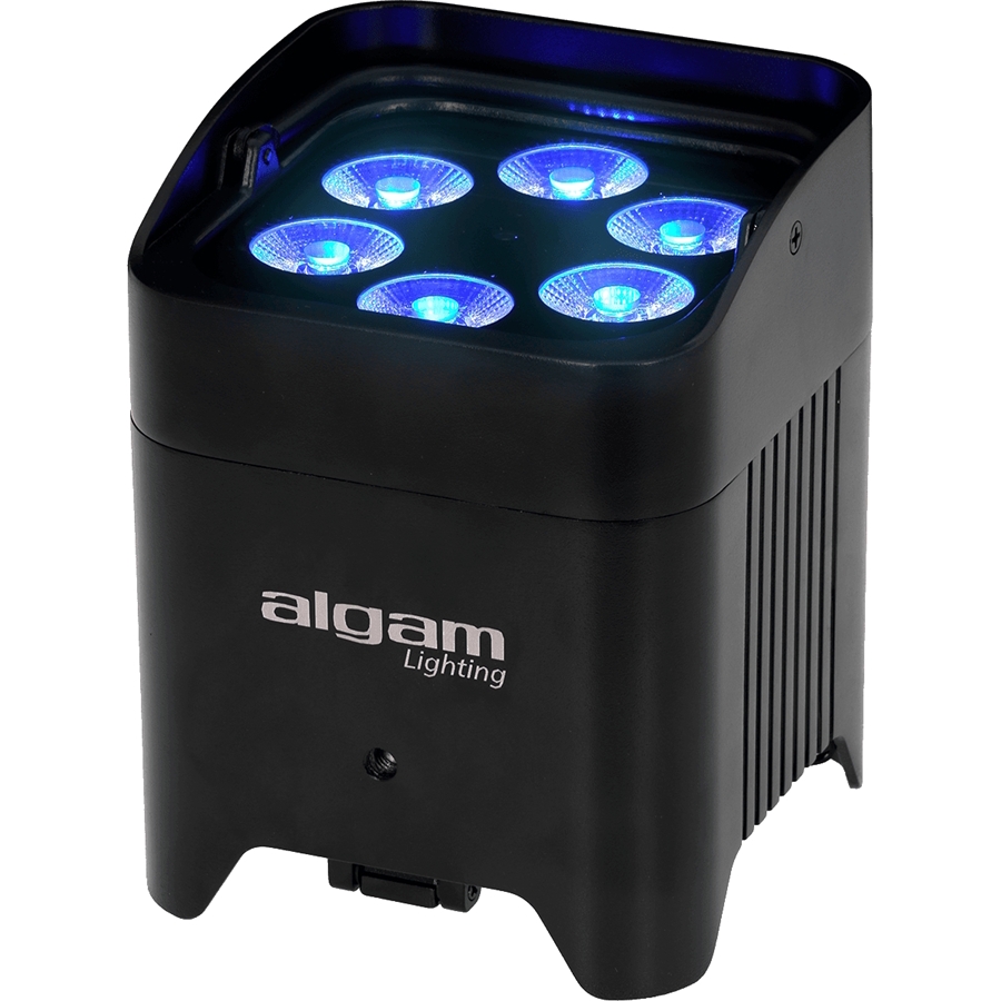 ALGAM EVENTPAR612-HEX-IP 6X12W RGBWA-UV IP65 A BATTERIA