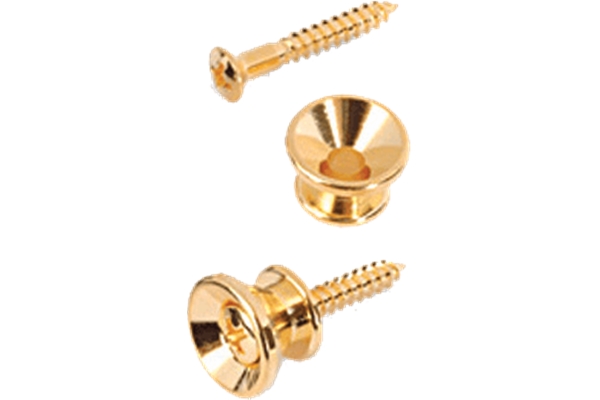 YELLOW EZ1399G BOTTONE TRACOLLA DORATO 2 PCS