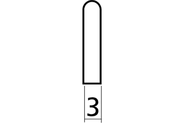 YELLOW EZ1491 SELLETTA PLASTICA CHITARRA ACUSTICA AVORIO