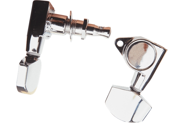 YELLOW EZ17101C MECCANICHE CHITARRA ACUSTICA 3+3 CROMATE 6 PCS