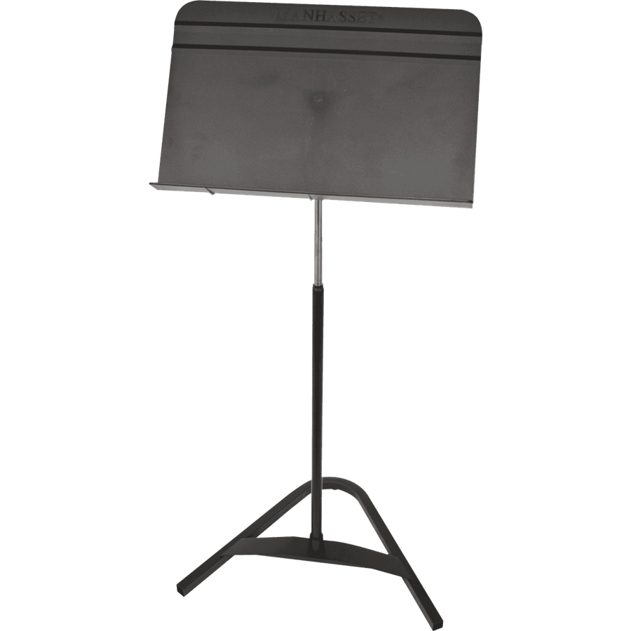MANHASSET 8106 LEGGIO DA ORCHESTRA NERO BASE PIATTA SET DA 6