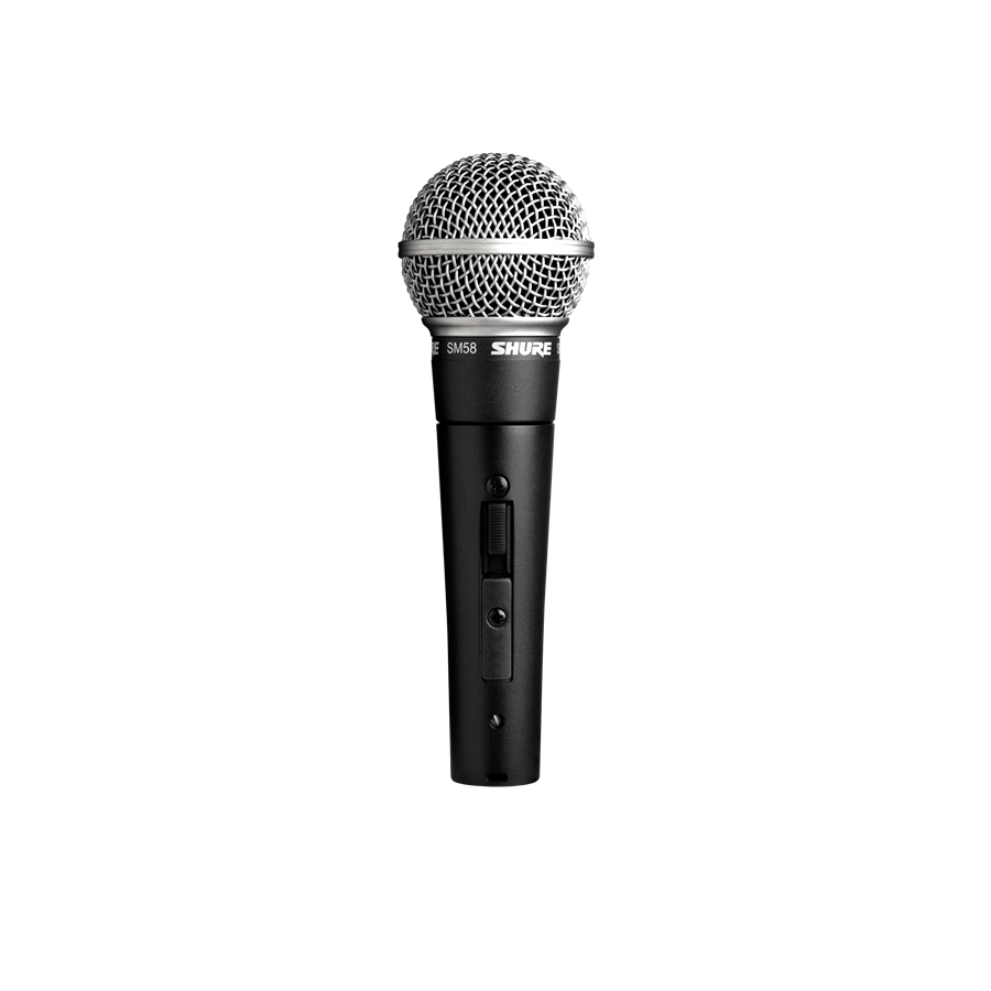 SHURE SM58S MICROFONO DINAMICO CARDIOIDE SWITCH ON/OFF