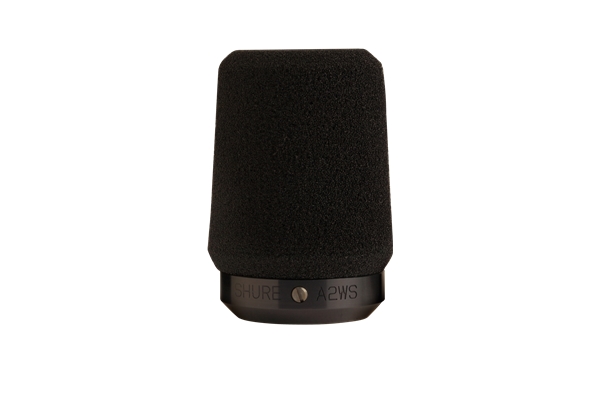 SHURE A2WS-BLK ANTIVENTO NERO SM27 E SERIE 545