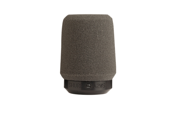 SHURE A2WS-GRA ANTIVENTO GRIGIO SM27 E SERIE 545