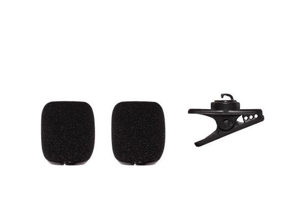 SHURE RK378 CLIP E DUE ANTIVENTO CON ATTACCO A SCATTO SM35