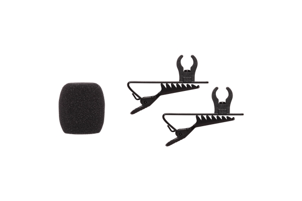 SHURE RK376 CLIP LAVALIER E 2 ANTIVENTO CVL-B/C-TQG
