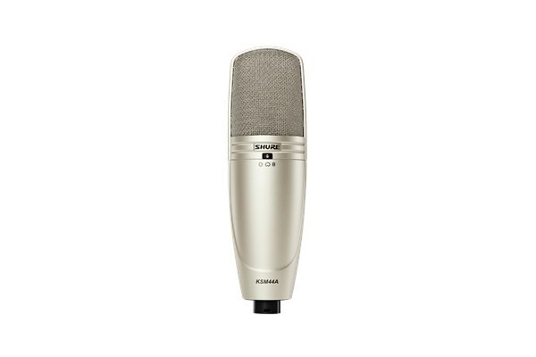 Shure KSM44A-SL Microfono condensatore cardioide. omni. figura 8