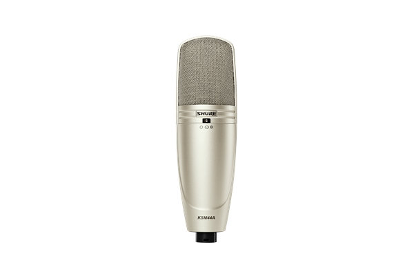 SHURE KSM44A-SL MICROFONO CONDENSATORE CARDIOIDE, OMNI, FIGURA 8