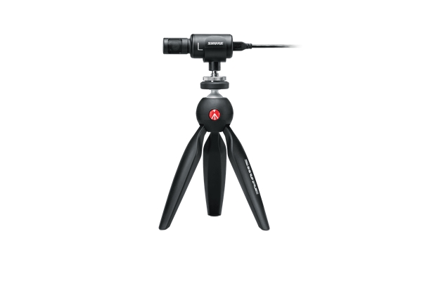 SHURE MV88+ VIDKIT KIT MIC MV88+, MINI CAVALLETTO, CLAMP SMARTPHONE