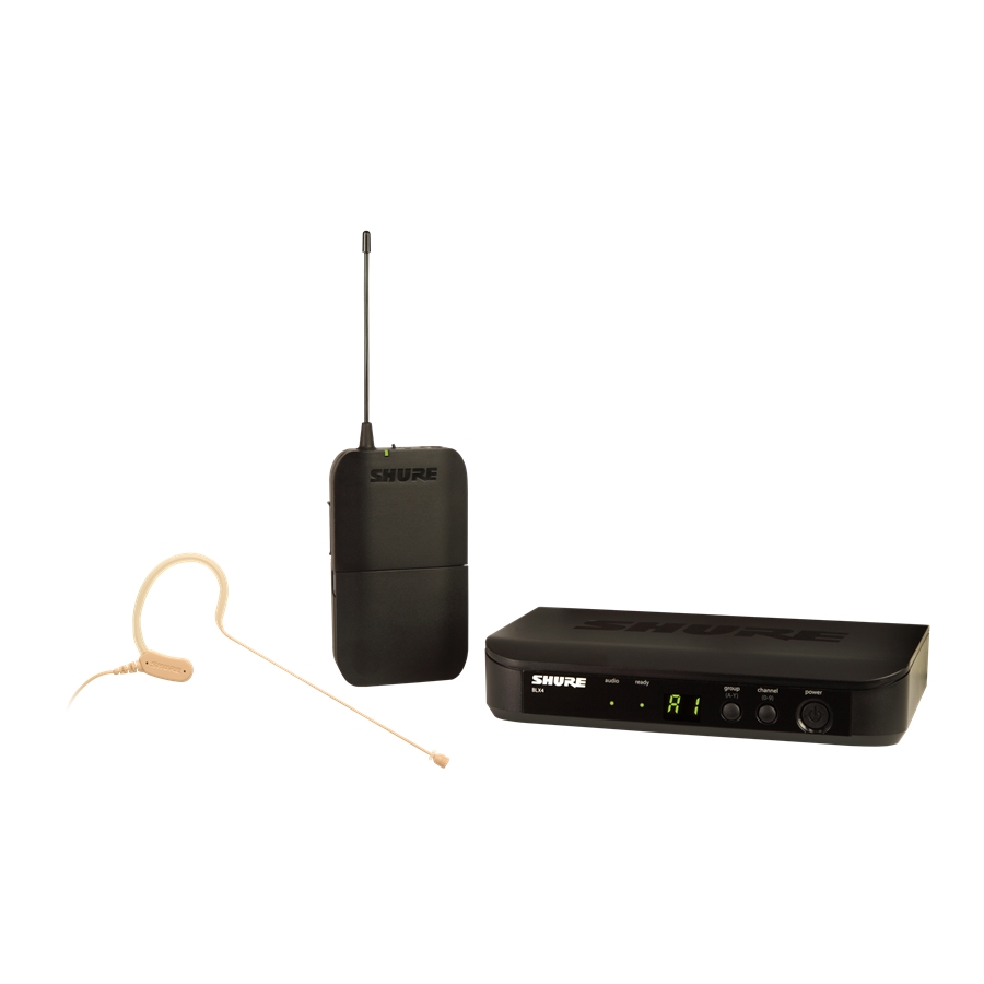 SHURE BLX14E-MX53 SISTEMA WIRELESS BLX4E, BLX1, MX153T-O-TQG. (M17)