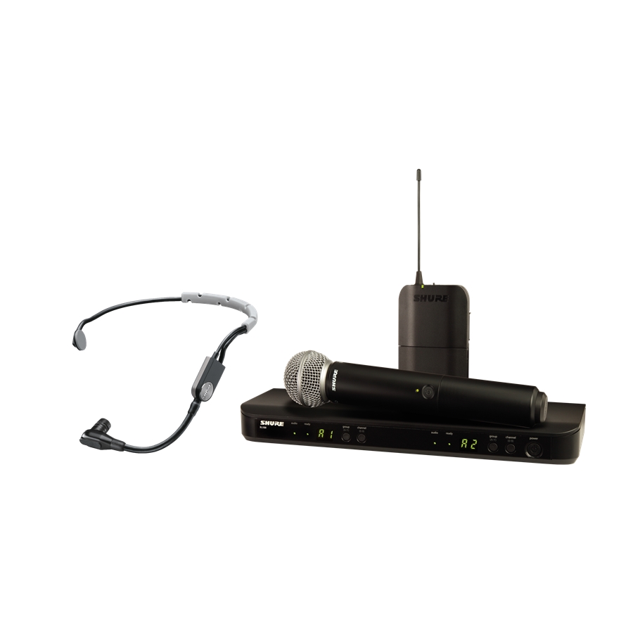 SHURE BLX1288E-SM35 SISTEMA WIRELESS SM58, SM35. (M17)