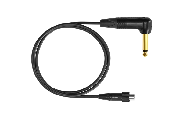 Shure WA307 Adattatore jack 1/4/90 e TA4F bodypack