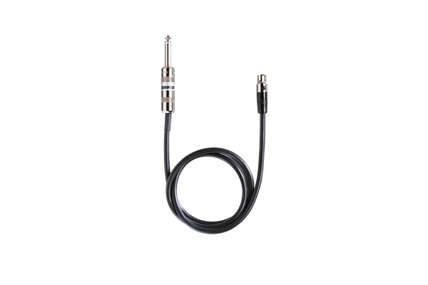 SHURE WA302 CAVO PER STRUMENTO JACK TS 1/4”/4-PIN BODYPACK